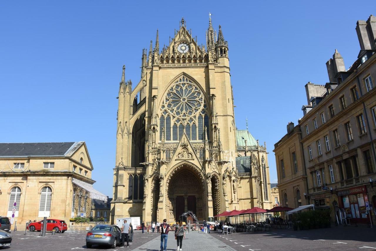 Grand Appartement Vue Cathedrale Metz Zewnętrze zdjęcie